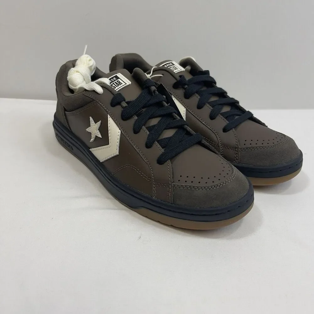 Converse Pro Blaze Sneaker Mens 10.5 Engine Smoke Black Classic Leather Gum Sole